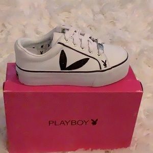 playboy platform sneakers